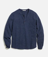 Merino Blend Sweater Henley