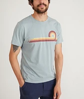 Re-Spun Sport Crew Graphic Tee
