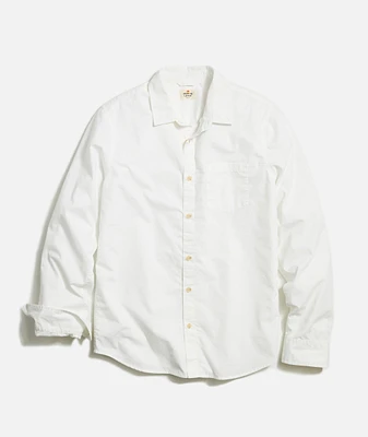 Brushed Poplin Shirt