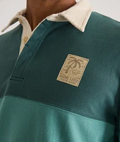 Brushed Jersey Rugby Polo