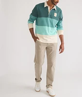 Brushed Jersey Rugby Polo