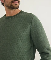 Corbet Quilted Crewneck