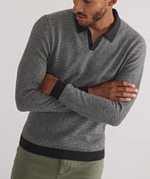 Liam Long Sleeve Sweater Polo