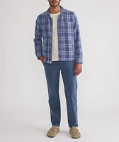 Textured Herringbone Overshirt