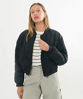 Avalon Lightweight Quilted Bomber