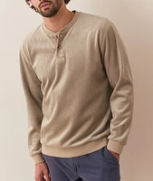 Cord Velour Henley