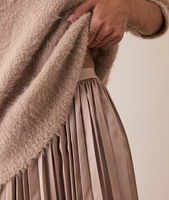 Chelsea Pleated Midi Skirt