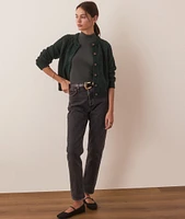 Lexi Rib Mock Neck Top