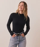 Lexi Rib Longsleeve Mock Neck