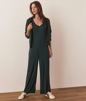 Lexi Rib Lounge Jumpsuit