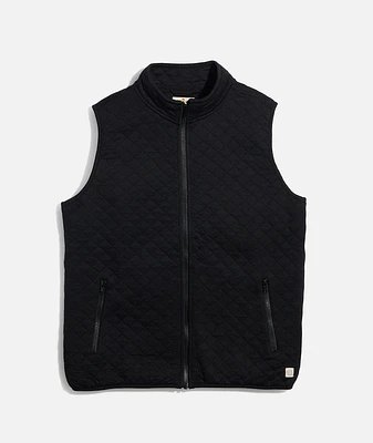 Men's Corbet Full Zip Vest Black