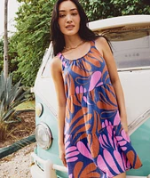Leila Double Cloth Mini Dress