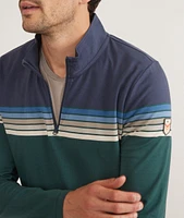 Archive Stripe Quarter Zip