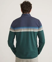 Archive Stripe Quarter Zip