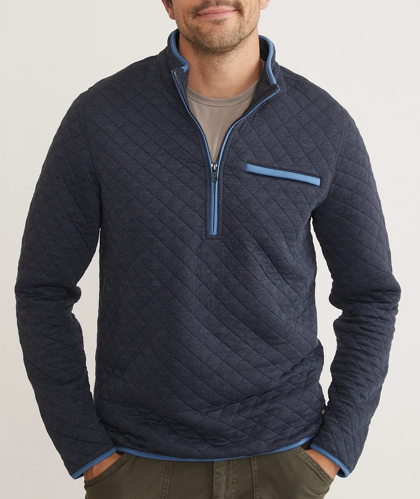 Corbet Quilted Heavyweight Pullover