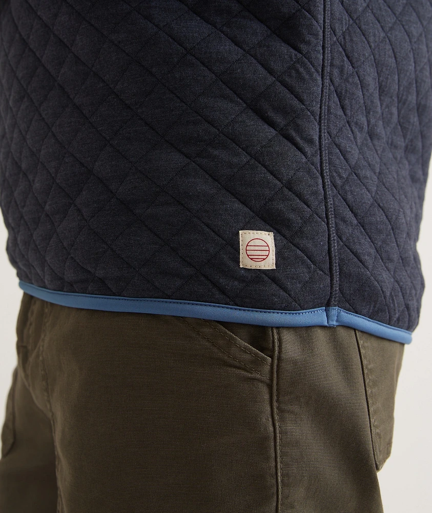 Corbet Quilted Heavyweight Pullover