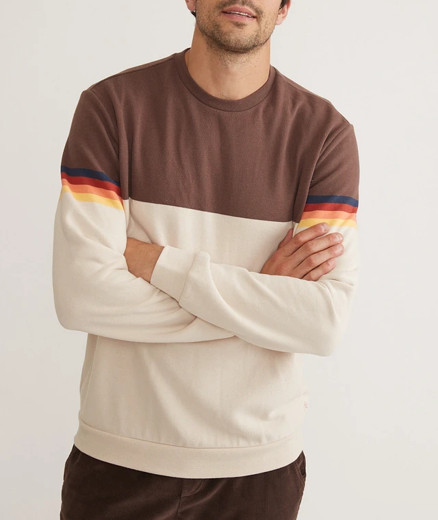Marine Layer Signature Fleece Hoodie | Bethesda Row