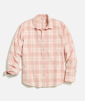 Lightweight Plaid Cord Shirt