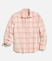 Lightweight Plaid Cord Shirt