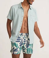 6" 4-Way Stretch Swim Trunk