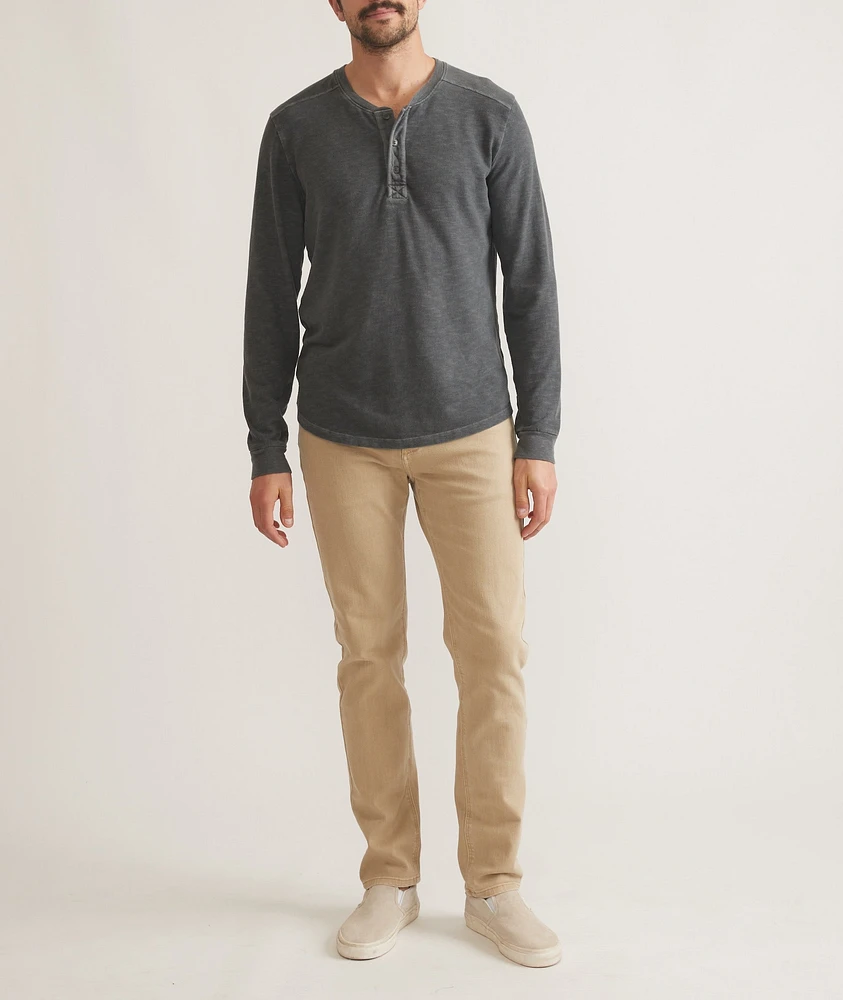 5 Pocket Slim Straight Twill Pant