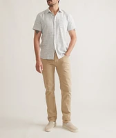 Stretch Selvage Short Sleeve Shirt