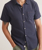 Stretch Selvage Short Sleeve Shirt