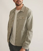 Garment Dye Twill Overshirt