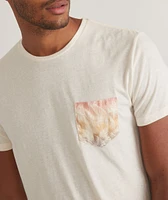 Signature Printed Pocket Tee
