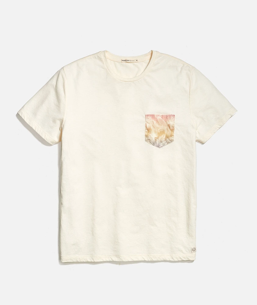 Signature Printed Pocket Tee