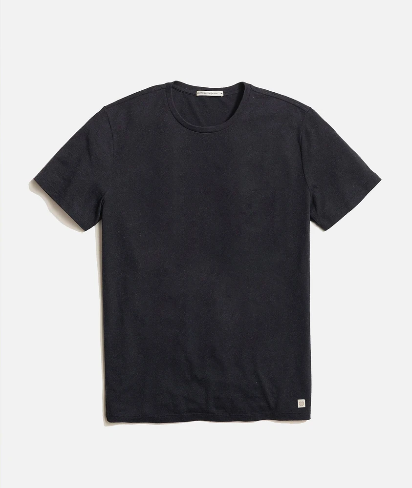 Men's Re-Spun Signature Crew Faded Black