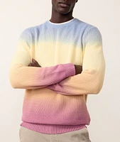 Ombre Crew Sweater