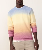 Ombre Crew Sweater