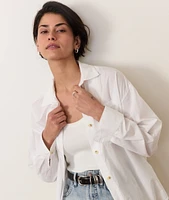 Gracey Oversized Shirt Cali Poplin