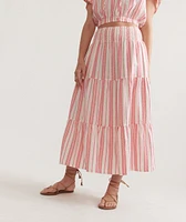 Corinne Textured Maxi Skirt