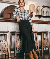 Chloe Smocked Maxi Skirt