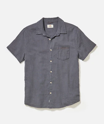 Stretch Selvage Short Sleeve Shirt