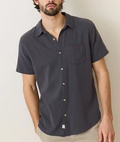 Stretch Selvage Short Sleeve Shirt