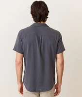 Stretch Selvage Short Sleeve Shirt