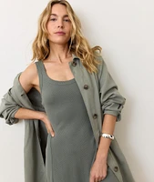 Lexi Rib Sun-In Fit & Flare Dress