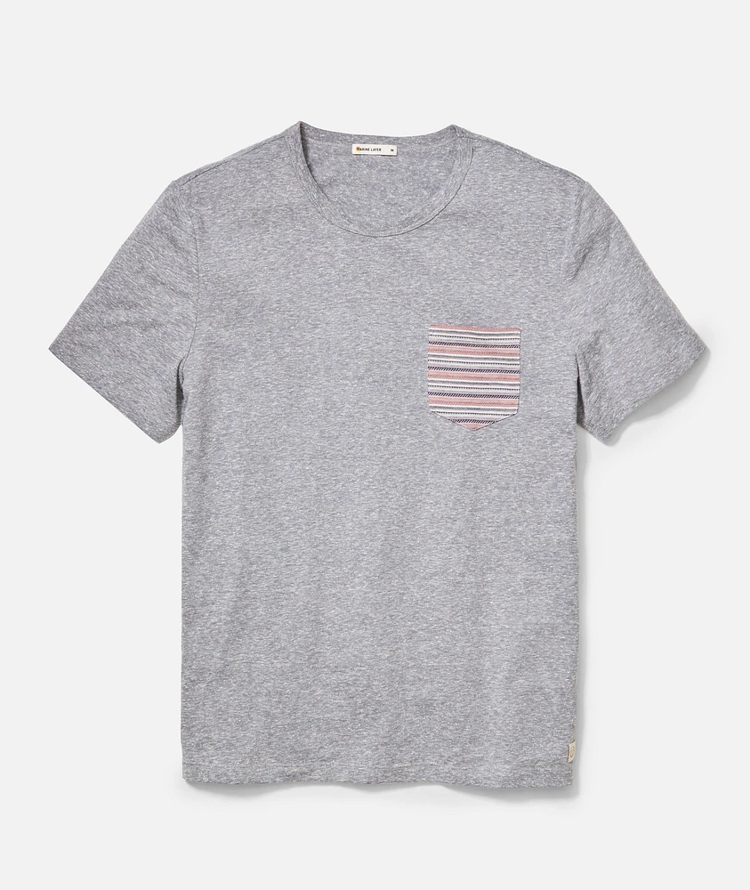 Signature Printed Pocket Tee