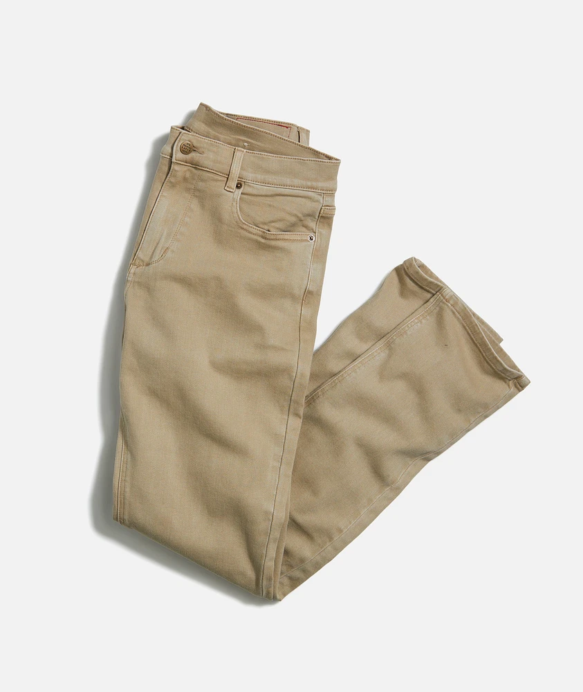 5 Pocket Slim Straight Twill Pant