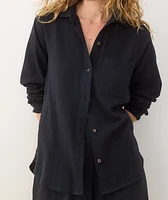 Jane Relaxed Double Cloth Shirt