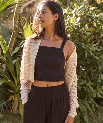 Lila Double Cloth Tank