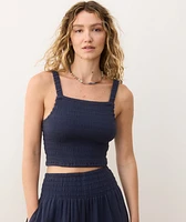Lila Double Cloth Tank