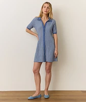 Alice Textured Polo Dress