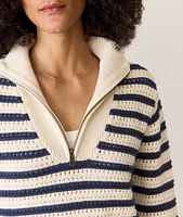 Montecito Quarter Zip Sweater