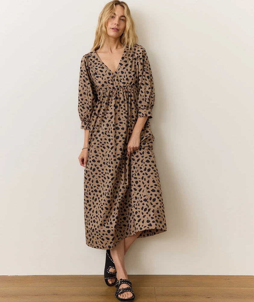 Alani Poplin Maxi Dress