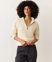 Montecito Quarter Zip Sweater