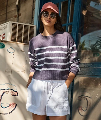 Linen Drawstring Short